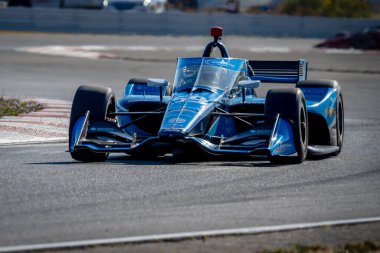 MAX CHILTON (25) Portland, Oregon 'daki Portland Uluslararası Yarış Pisti' nde Portland Grand Prix için antrenman yapıyor..
