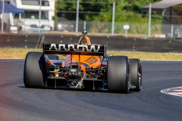 Felix Rosenqvist Varnamo Sweden Practices Grand Prix Portland Portland International — Fotografia de Stock