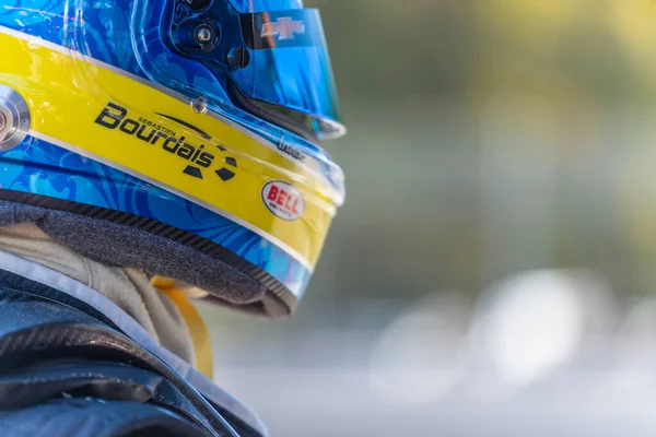 Franciaországi Mans Sebastien Bourdais Portlandi Nagydíjra Készül Oregoni Portland International — Stock Fotó