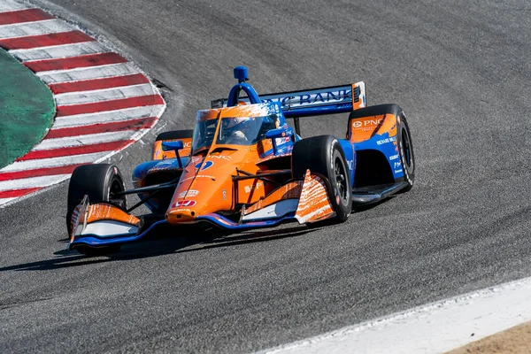 Scott Dixon Auckland Nowa Zelandia Praktykuje Dla Firestone Grand Prix — Zdjęcie stockowe