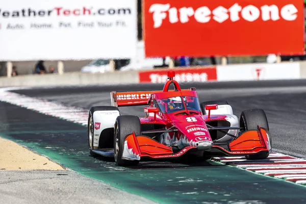 Marcus Ericsson Kumla Sweden Practices Firestone Grand Prix Monterey Weathertech — Stock Photo, Image