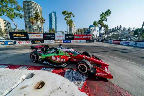 Oliver Askew United States Practices Acura Grand Prix Long Beach — стоковое фото