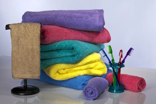 Bath Towels — Stock Photo, Image