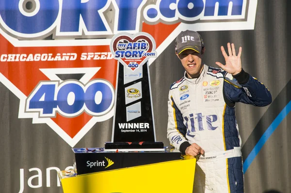 NASCAR: 14 de setembro MyAFibStory.com 400 — Fotografia de Stock