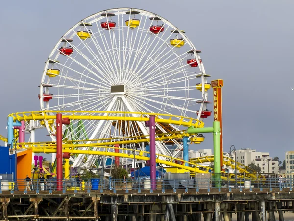 Santa Monica Pier — Stock Photo, Image