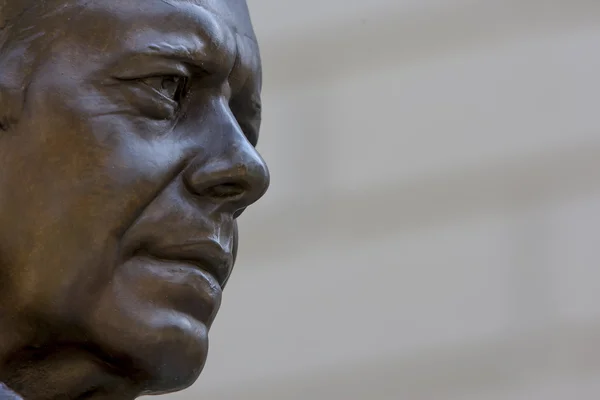 吉米 · 卡特雕像 — 图库照片