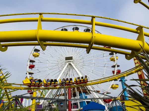 Santa Monica pier — Stok fotoğraf