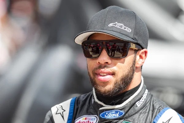 Darrell Wallace Jr en el camino para detener la diabetes — Foto de Stock