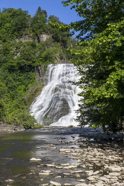Beautiful  Waterfall in Ithaca — Stock Photo, Image