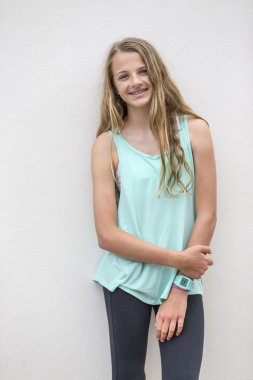 Blonde Model Outdoors 