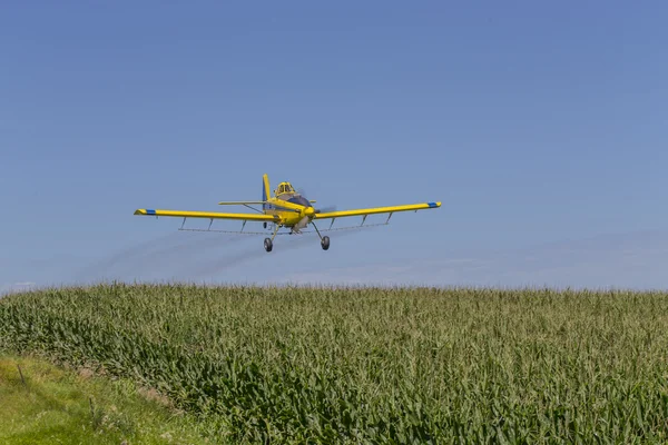 Yellow Crop Duster — Stock Photo, Image