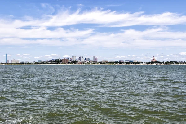 Boston Skyline negli Stati Uniti — Foto Stock