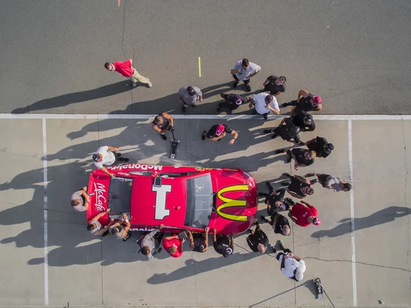 Nascar: 8 月 4 日ピット練習 — ストック写真