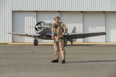 İkinci Dünya Savaşı Pilot ve uçak