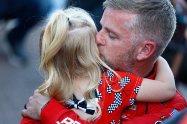 JUSTIN ALLGAIER (7), Avondale, AZ 'de düzenlenen NASCAR Xfinity Serisi Şampiyonası için tanıtıldı..