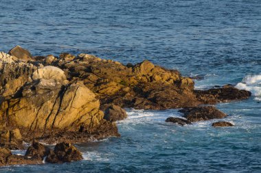 Uçsuz bucaksız okyanus güçle dalgalanırken dalgalar Kaliforniya 'nın engebeli kayalarına çarpar. Sis havaya yükselir, ham enerjiyi sadece denizin sunabileceği derin ve sakinleştirici bir dinginlikle harmanlar..