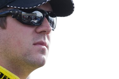 VMichael Annett (62), Avondale, AZ 'deki Phoenix Uluslararası Yarış pistinde Wypall 200 yarışına katılmayı bekliyor..