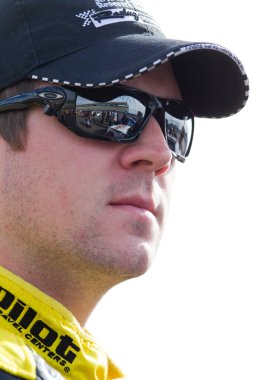 Avondale, AZ USA - 12 Kasım 2011: Michael Annett (62) Avondale, AZ 'deki Phoenix Uluslararası Yarış Pisti' nde Wypall 200 yarışına katılmayı bekliyor.