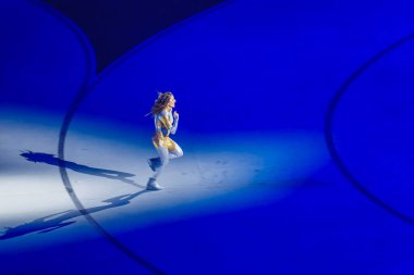 San Siro Olimpiyat Stadyumu Milano Cortina 2026 Olimpiyat Kış Oyunları için İtalya 'nın Milano kentinde düzenlenen açılış törenine ev sahipliği yapıyor..