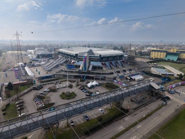 Milano Buz Pateni Arenası 2026 Milano Cortina Kış Olimpiyatları için buz hokeyine ev sahipliği yapıyor..