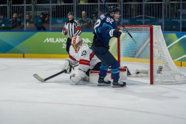 Forvet Artturi Lehkonen # 62 Finlandiya Takımı 2026 Milano Cortina Kış Olimpiyatları 'nda Milano Rho Buz Hokeyi Arena' da oynanan çeyrek finalde İsviçre takımına karşı galibiyet golünü attı. Finlandiya takımı ilerliyor.
