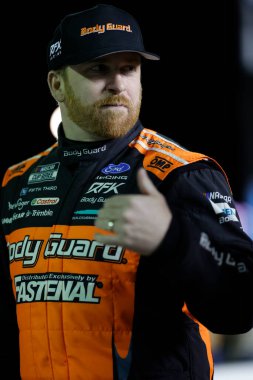 Prosper 'dan CHRIS BUESCHER (17), TX Daytona 500' e Daytona Uluslararası Pistinde katılmaya hazırlanıyor..