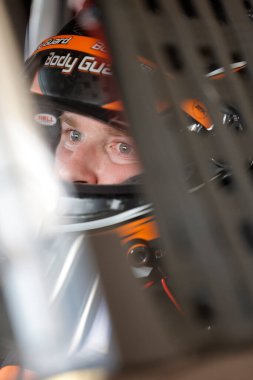 Prosper, TX 'ten CHRIS BUESCHER (17) Daytona Uluslararası Pistinde Daytona 500 tatbikatına hazırlanıyor..