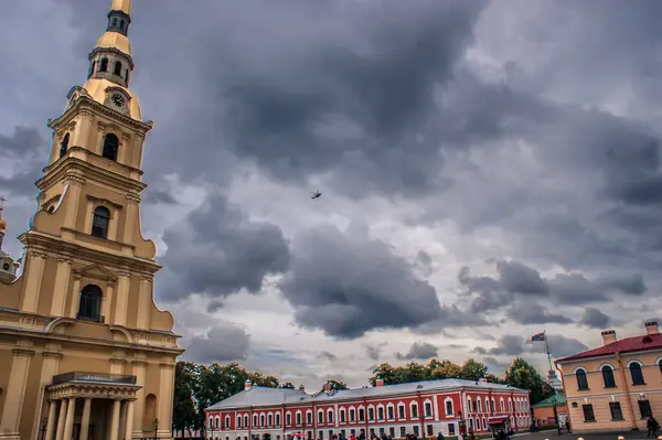 Санкт Петербург Россия Сентября 2020 Года Экскурсия Лодке Неве Санкт — стоковое фото