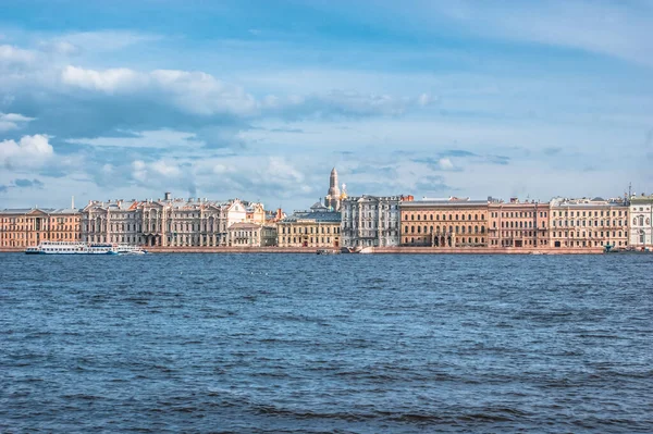 Sankt Petersburg Russland September 2020 Schiffsausflug Auf Der Newa Sankt — Stockfoto