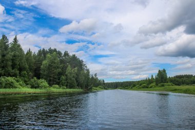 Rus doğası. Rus ormanı, Rus nehri..
