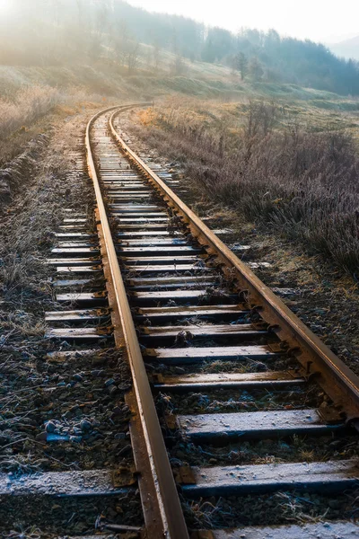 Ferrocarriles. — Foto de Stock