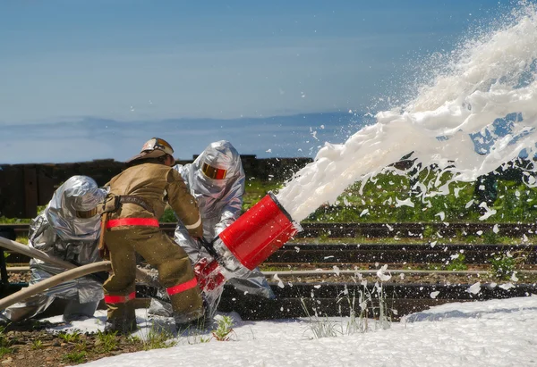 Fighting crew. — Stock Photo, Image