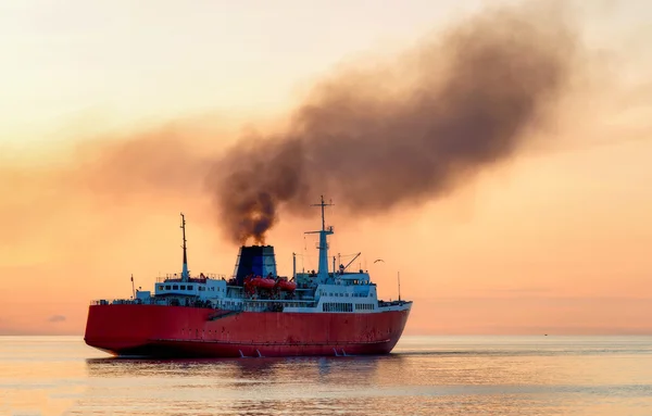 Havet utfärda utegångsförbud för av Sachalin. — Stockfoto