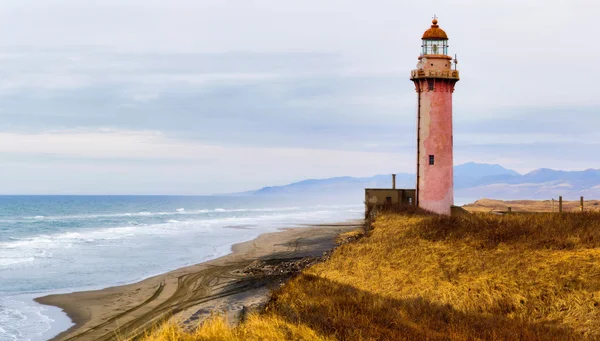 Sachalin. Kaap Slepikovskogo. — Stockfoto