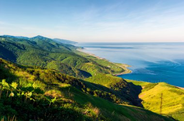 Sakhalin Adası. Tatar Boğazı.