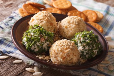 Keçi Peynirli cips kraker, otlar ve kabak çekirdeği kapat-u