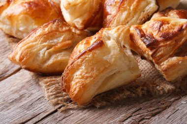 puf böreği, börek yatay kapatın