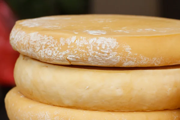 Goat cheese a close up horizontal — Stock Photo, Image