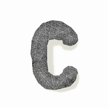 Grafik harf C