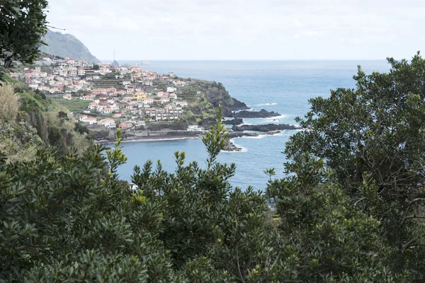 Seixal dorp op madeira — Stockfoto