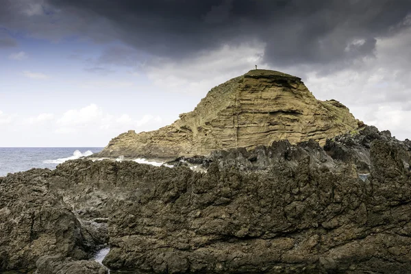 Piscinas naturais em Porto Moniz, Madeira — Fotografia de Stock