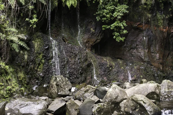 Wasserfall auf Madeira 25 Fontes — Stockfoto