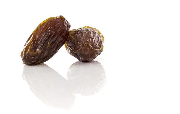 Two fresh best quality dates — Stock Photo, Image