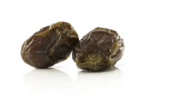 Two fresh best quality dates — Stock Photo, Image