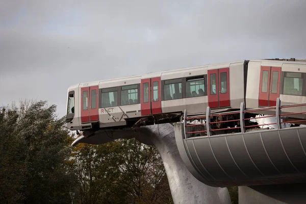 Spijkenisse 'deki metro kazası — Stok fotoğraf