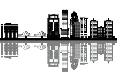 Louisville skyline Amerika şehir