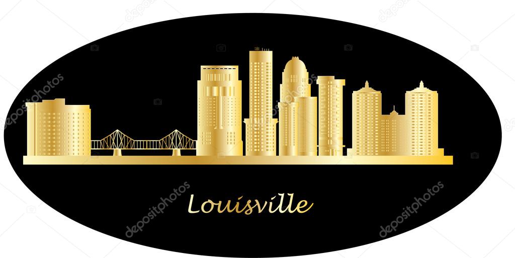 Louisville skyline america city