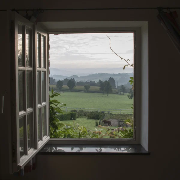 Voir à travers la fenêtre — Photo