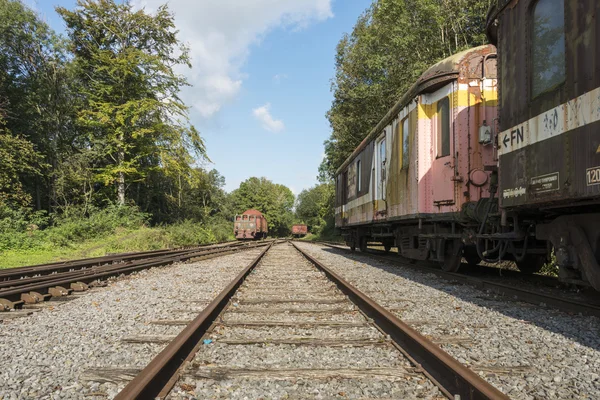 Railroad track — Stock Photo, Image