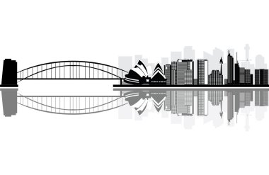 Sydney manzarası Avustralya